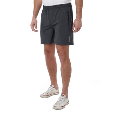 Dark grey marl rien TCZ stretch shorts